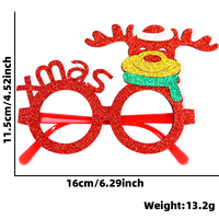 Lunettes de fête vertes pour Noël, accessoire photo accrocheur pour réunions de Noël, cadeaux pour enfants et petits cadeaux – Vente chaude