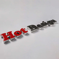 Enseigne LED extérieure étanche 60/70/80 pouces 3D sans cadre/avec cadre avec lettres LED pour la publicité et la décoration. LOGO 3D