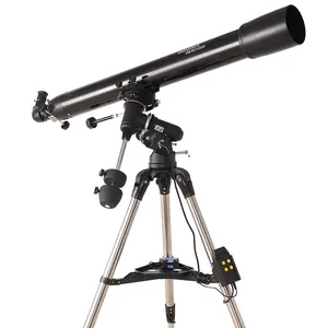 RTS 90DX astronomik teleskop profesyonel refrakter kaliteli Zoom ayarlanabilir Tripod sırt çantası tutucu ay izle