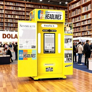 DOLA Photo Booth Imprimante Selfie Dslr Vintage Journal PhotoBooth Shell Distributeur Automatique À Distance Haute Technologie Partie Fournisseur - Product Image 1