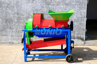 Décortiqueuse de maïs diesel tractable avec châssis de remorque pour la récolte agricole