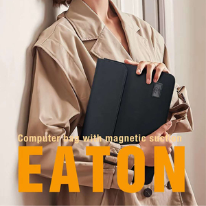 Polo Không Khí Chống Sốc Máy Tính Xách Tay Tay Áo Máy Tính Xách Tay Không Thấm Nước Vải Kinh Doanh Tối Giản Phong Cách Bảo Vệ Bìa Trường Hợp Túi - Product Image 2