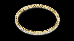 Bracelet éternité à maillons en argent sterling 925 Zyorio Jewels, diamants de laboratoire classiques, bijoux élégants et luxueux, cadeau de mariage - Product Image 6