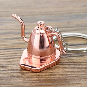 Sáng Tạo Mini 3d Cà Phê Thìa Cốc Nồi Đồ Dùng Nhà Bếp Kim Loại Keychain Khuyến Mại Quà Tặng Loạt Cà Phê Công Cụ Keychain Tùy Chỉnh Biểu Tượng - Product Image 6