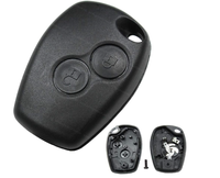 Coque de clé de voiture 2 boutons pour Renault Dacia Modus Clio 3 Twing HO accessoires de voiture