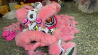 Efun quantité minimale de commande 1 PC personnalisé fait à la main chinois traditionnel Festival nouvel an mascotte lion danse Costume deux personnes Performance Costume