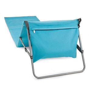 Colchoneta Plegable Portátil para Silla de <span class=keywords><strong>Playa</strong></span>, <span class=keywords><strong>Reclinable</strong></span>, con Reposacabezas Enrollable y sin Patas - Product Image 4