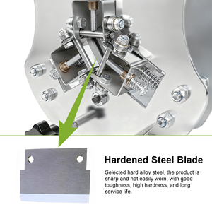 Éplucheur de canne à sucre manuel portable mini, machine à éplucher la canne à sucre de type push-pull en acier inoxydable - Product Image 6