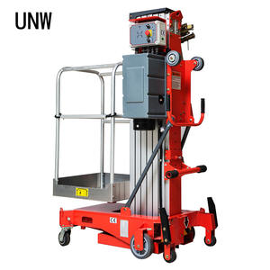 Plate-forme élévatrice pour personne seule 6m <span class=keywords><strong>Charge</strong></span> CA mobile Plate-forme élévatrice en aluminium haut de gamme à mât unique - Product Image 2