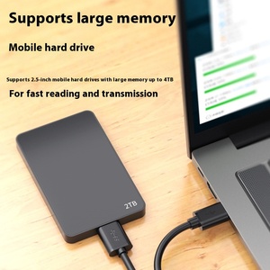 สายดาต้า USB 3.0 a to Micro Male ความเร็วสูง สำหรับกล่องใส่ฮาร์ดดิสก์ วัสดุ ABS 2-4 พอร์ต เชื่อมต่อคอมพิวเตอร์ - Product Image 4