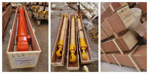 הידראולי צילינדר ייצור, R210-7 R220-9-9S חופר זרוע בום דלי צילינדרים עבור חופר - Product Image 6