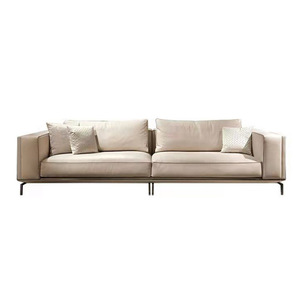Sofás de Sala de Estar (usados), Muebles de Diseño Italiano Moderno, Sofás Seccionales de Cuero en Forma de L, Sofás de Lujo VLIPE-SF-01, Sofá de Lujo para Sala de Estar - Product Image 6