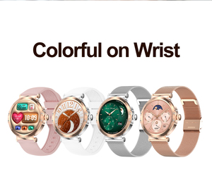 Montre intelligente à écran tactile, contrôle par application, moniteur de fréquence cardiaque, boîtier en alliage, étanche - Product Image 6