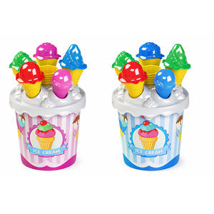 Juego de Cubos de Plástico para Helado, Mini, al por Mayor, Personalizados, Juguetes de Playa para Niños - Product Image 1