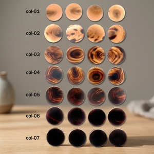 2026 Customizable Brown Eco-Friendly Beaded Flatback Pattern 4-Holes Buffalo Horn <b>Buttons</b> Premium Quality Fancy Made Uttar - Product Image 1