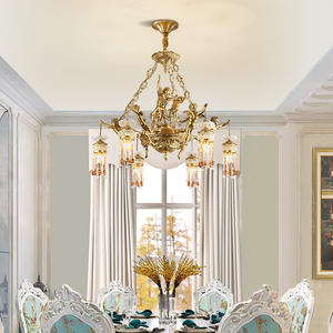 Lámpara Colgante <span class=keywords><strong>de</strong></span> Cristal Estilo <span class=keywords><strong>Cupido</strong></span> Deco, Araña <span class=keywords><strong>de</strong></span> Cristal Turco Antiguo, Araña Clásica <span class=keywords><strong>de</strong></span> Lujo Vintage - Product Image 4