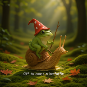 T-shirt à manches longues Frog Wizard Off To Cause A Kerfuffle Meme Design - Product Image 3