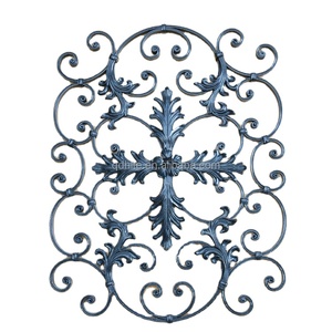 Pièces de rosettes en acier forgé décoratif pour clôture métallique, <span class=keywords><strong>grille</strong></span> de balcon et usage décoratif - Antirouille, écologique, vente en gros - Product Image 2