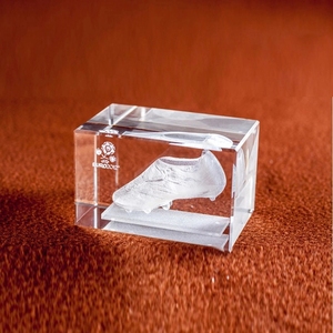 Hot Bán Lưu Niệm 3D Laser Khắc K9 Rõ Ràng Trống Pha Lê Cube 3D Khắc Thủy Tinh Khối/Cube Quà Tặng Handmade Glass Khắc - Product Image 4