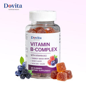 Gomitas Multivitamínicas B OEM de Fábrica Estadounidense para Adultos, Adolescentes y Recién Nacidos, 60 Unidades, Gomitas Veganas Naturales con Beneficios Energéticos - Product Image 1