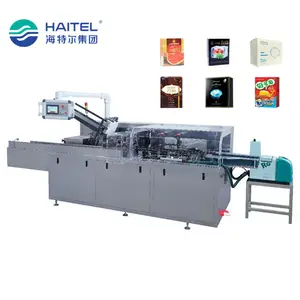 Fully automatic carton box packing machine for food industry or medical industry