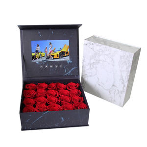 Cadeau de présentation Boîte cadeau vidéo LCD 4.3 pouces 5 pouces avec tiroir Boîte cadeau vidéo Boîte LCD à fleurs qui lit la vidéo lorsqu'elle est ouverte - Product Image 4