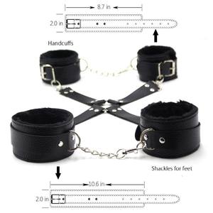 Perlengkapan <span class=keywords><strong>BDSM</strong></span> Roleplay Bondage 10pcs Mainan Seks Pasangan Eksotis Dewasa Wanita - Product Image 6
