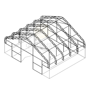 Nhà Máy Bán buôn kích thước lớn c4080 giàn dốc mái nhà <span class=keywords><strong>CONTAINER</strong></span> nơi trú ẩn carports nhà để xe tán đỉnh <span class=keywords><strong>Top</strong></span> nơi trú ẩn vẽ - Product Image 1