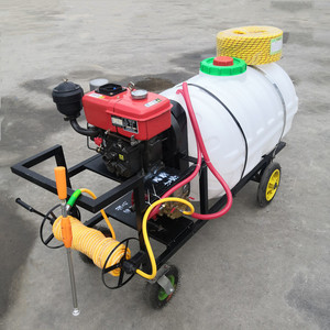 Agricultural <b>Sprayer</b> 300L Diesel Engine Powered With Hose Reel For Farm Use - Product Image 3