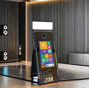 Newest Magic Mirror Photo Booth with Touchscreen, Selfie Digital Mirror <b>Camera</b> and Printer - Product Image 2