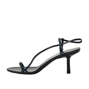Sandalias de Tacón Bajo con Tira Trasera, Modernas para el Verano 2024, para Mujer - Product Image 3