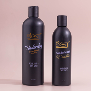 250ml di alta qualità per bottiglie di plastica e liquido con tappo a iniezione per Skincare nero lozione per il <span class=keywords><strong>corpo</strong></span> Shampoo per <span class=keywords><strong>crema</strong></span> per il viso - Product Image 5