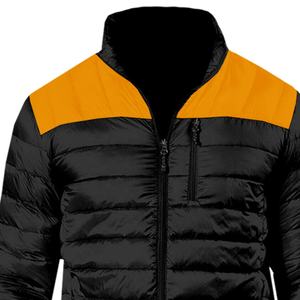 Chaqueta acolchada de cuero personalizada para hombre 2023, abrigo de invierno acolchado transpirable con piel, diseño acolchado estilo bombardero de burbujas a la moda - Product Image 5