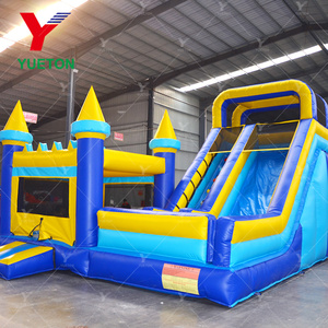 Château Gonflable Combiné avec Toboggan pour <span class=keywords><strong>Location</strong></span> Commerciale Extérieure – Offre Spéciale - Product Image 3