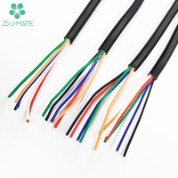 Câble électrique en gros VW-1 80C 300V Awm 2464 2C 3C 4C 5C 6C Multi-conducteurs Awm 2464 28/26/24/22 AWG Câble PVC AWM 2464
