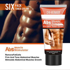 Crème musculaire abdominale pour la remise en forme et le remodelage du corps, soin chauffant pour hommes, renforcement de la peau, raffermissement, corps entier 60g - Product Image 3