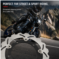 Nouveau disque de frein avant 282 mm pour Yamaha MT-07 Tracer MT07TRA 2016-2022 en acier inoxydable pour moto