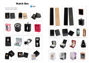 Scatole per Orologi in Carta con Etichetta Personalizzata, Set con Cassetta degli Attrezzi per Orologi in <span class=keywords><strong>Acciaio</strong></span> Inossidabile - Product Image 6