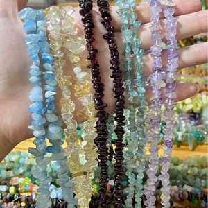 สร้อยข้อมือแบบทำมือวัสดุผสมลูกปัดลายแถบคริสตัลสำหรับเป็นของขวัญและของตกแต่ง - Product Image 1