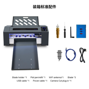 Plotter da Taglio Purcell A3 A4 A3+ per Fogli di Adesivi con Alimentazione Automatica Macchina da Taglio <span class=keywords><strong>Digitale</strong></span> per Etichette Adesive - Product Image 6