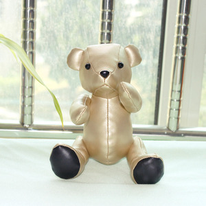 Orsacchiotto Promozionale Personalizzato in Ecopelle PU Morbido e Imbottito - Product Image 1