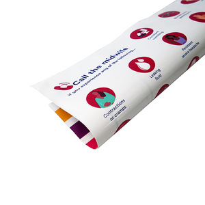 Custom Printed Plastic Zipper Bags Laminated Waterproof Digital Printing Business Shopping Packaging Inner Packaging - Product Image 4