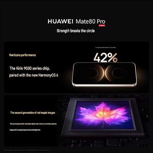 ลดราคา Huawei Mate 80 Pro 5G โทรศัพท์มือถือ ชิปประมวลผลระดับเรือธง Kirin 9030 Pro ประสิทธิภาพเร็วขึ้น 42% หน่วยความจำ 16GB ความจุ 1TB กล้องคุณภาพสูง - Product Image 4