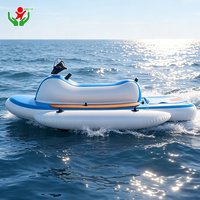 Jet ski électrique gonflable de qualité commerciale pour location en parc aquatique, scooter aquatique électrique