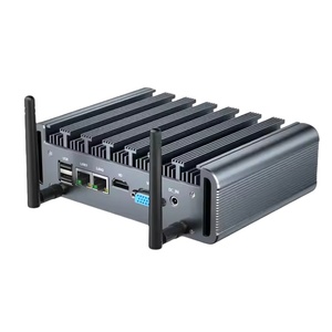 CAIXUNIPC Industrial Mini PC In-tel <span class=keywords><strong>I5</strong></span>-1135G7/I7-1165G7 Dual DB9 COM Dual LAN M.2 NVME 6USB <span class=keywords><strong>DDR4</strong></span> Linux Win10 Mini PCs Fanless - Product Image 1