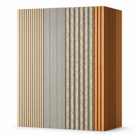 Panneau mural 3D en chêne rustique brun de luxe, sans formaldéhyde, de haute qualité, pour la décoration de la maison