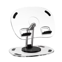 Support de tablette portable pliable multifonctionnel flexible, support réglable rotatif à 360 degrés, support universel pour téléphone et tablette, support de bureau