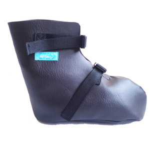 Protège-chaussures en plâtre noir à couverture intégrale pour la récupération des fractures et blessures au pied, soulagement de la douleur - Product Image 2