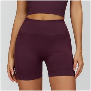 Shorts Deportivos Transpirables de <span class=keywords><strong>Cintura</strong></span> Alta <span class=keywords><strong>para</strong></span> Yoga, Sublimados, Fluidos, Sin Costuras, de Punto, <span class=keywords><strong>para</strong></span> Ejercicio, Correr <span class=keywords><strong>y</strong></span> Yoga - Product Image 4