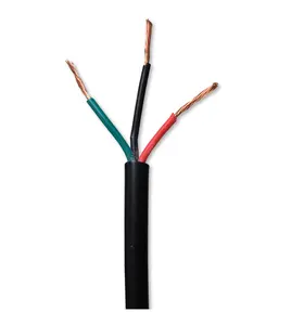 18 AWG 3 Pin Flexible Cable LED de bajo voltaje para tiras de LED Lámparas Iluminación Automotriz 100 pies cada carrete